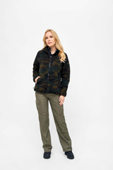 Hanorac Teddyfleece Hooded Woodland Dama Brandit - Caldura si Stil Tactic