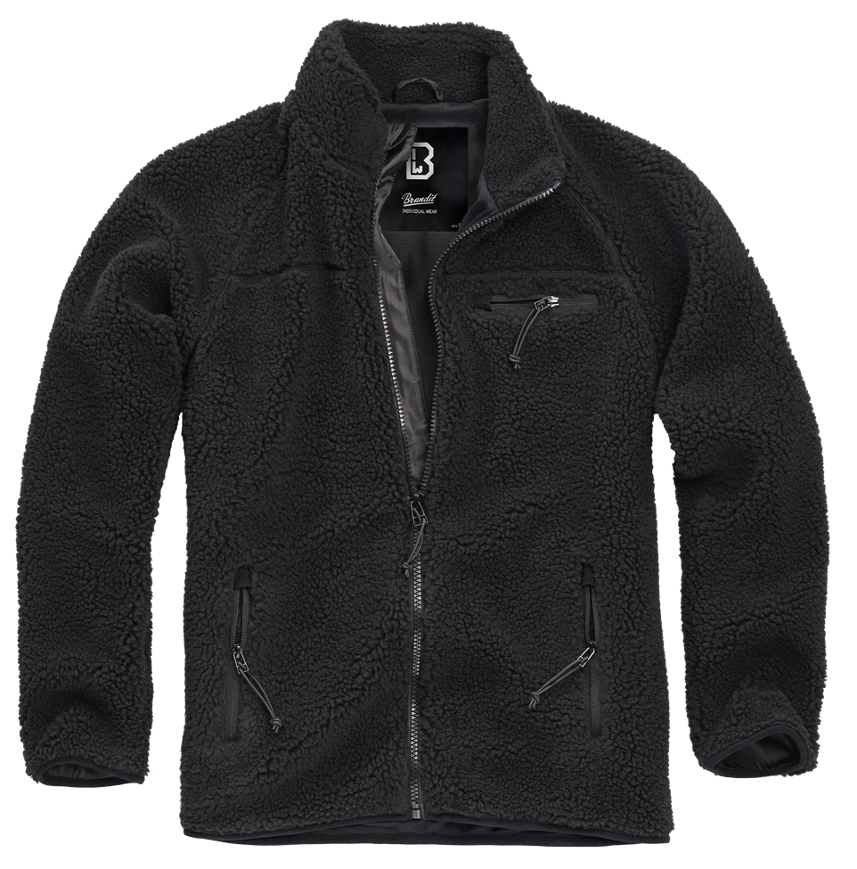 Hanorac Teddyfleece Negru Brandit - Caldura si Stil Tactice