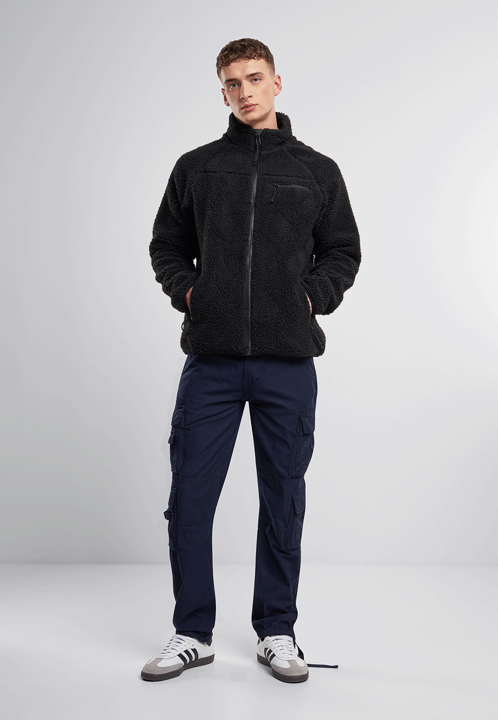 Hanorac Teddyfleece Negru Brandit - Caldura si Stil Tactice