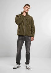 Hanorac Teddyfleece Olive Brandit - Caldura si Mobilitate