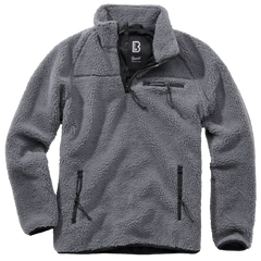 Hanorac Teddyfleece Troyer Anthracite Brandit - Caldura Premium