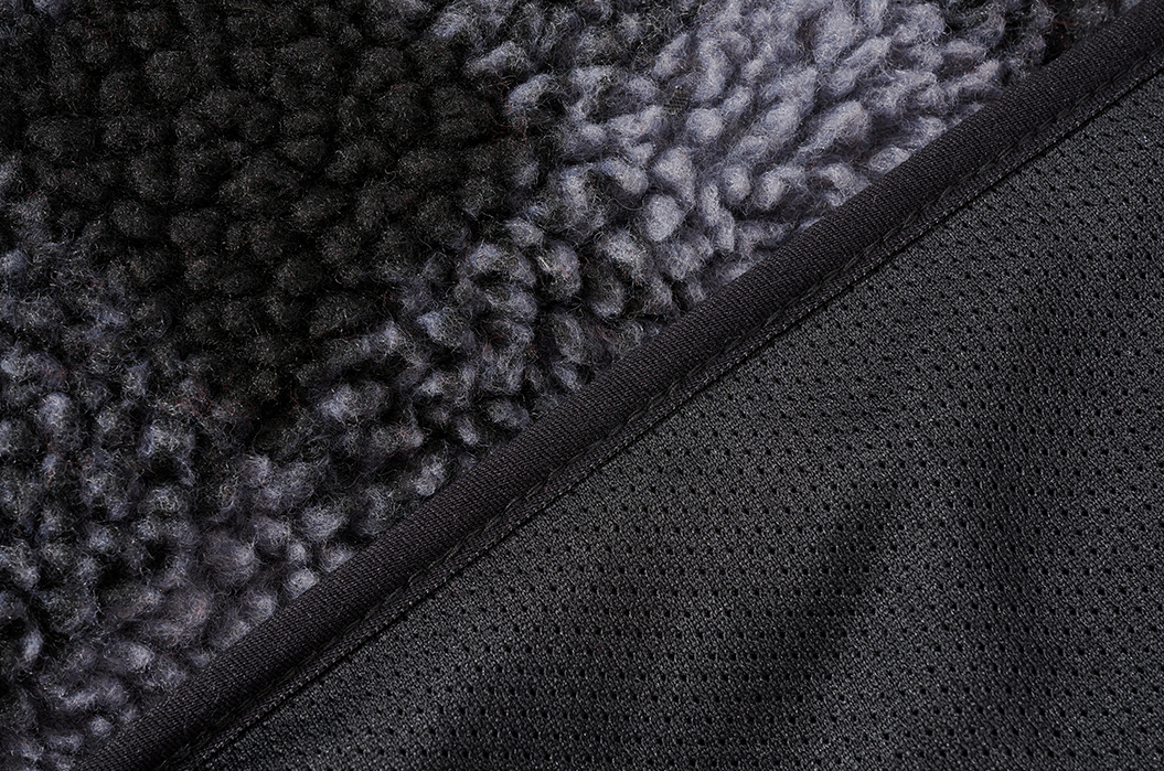 Hanorac Teddyfleece Troyer Black/Grey Gingham Brandit - Caldura si Mobilitate