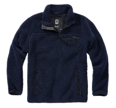 Hanorac Teddyfleece Troyer Navy Brandit - Caldura Esentiala