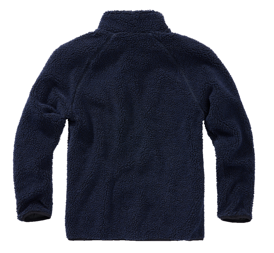 Hanorac Teddyfleece Troyer Navy Brandit - Caldura Esentiala