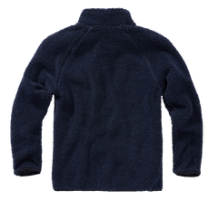 Hanorac Teddyfleece Troyer Navy Brandit - Caldura Esentiala