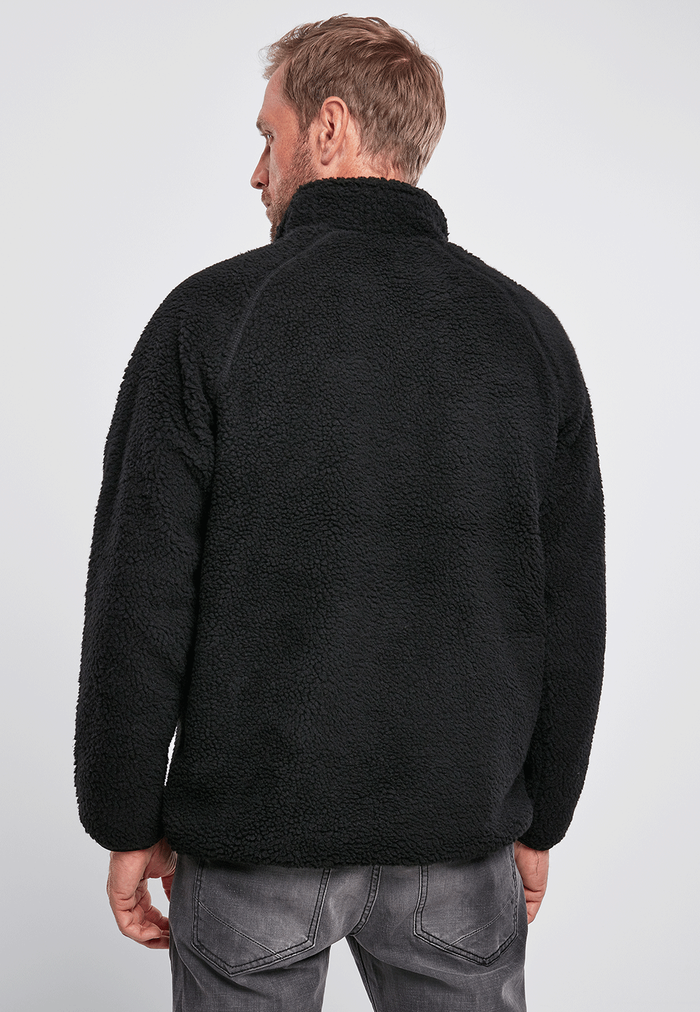 Hanorac Teddyfleece Troyer Negru Brandit - Caldura Premium