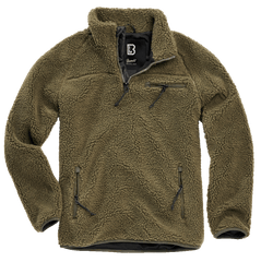 Hanorac Teddyfleece Troyer Olive Brandit - Căldură Esențială