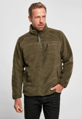 Hanorac Teddyfleece Troyer Olive Brandit - Căldură Esențială
