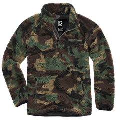 Hanorac Teddyfleece Troyer Woodland Brandit - Caldura si Mobilitate
