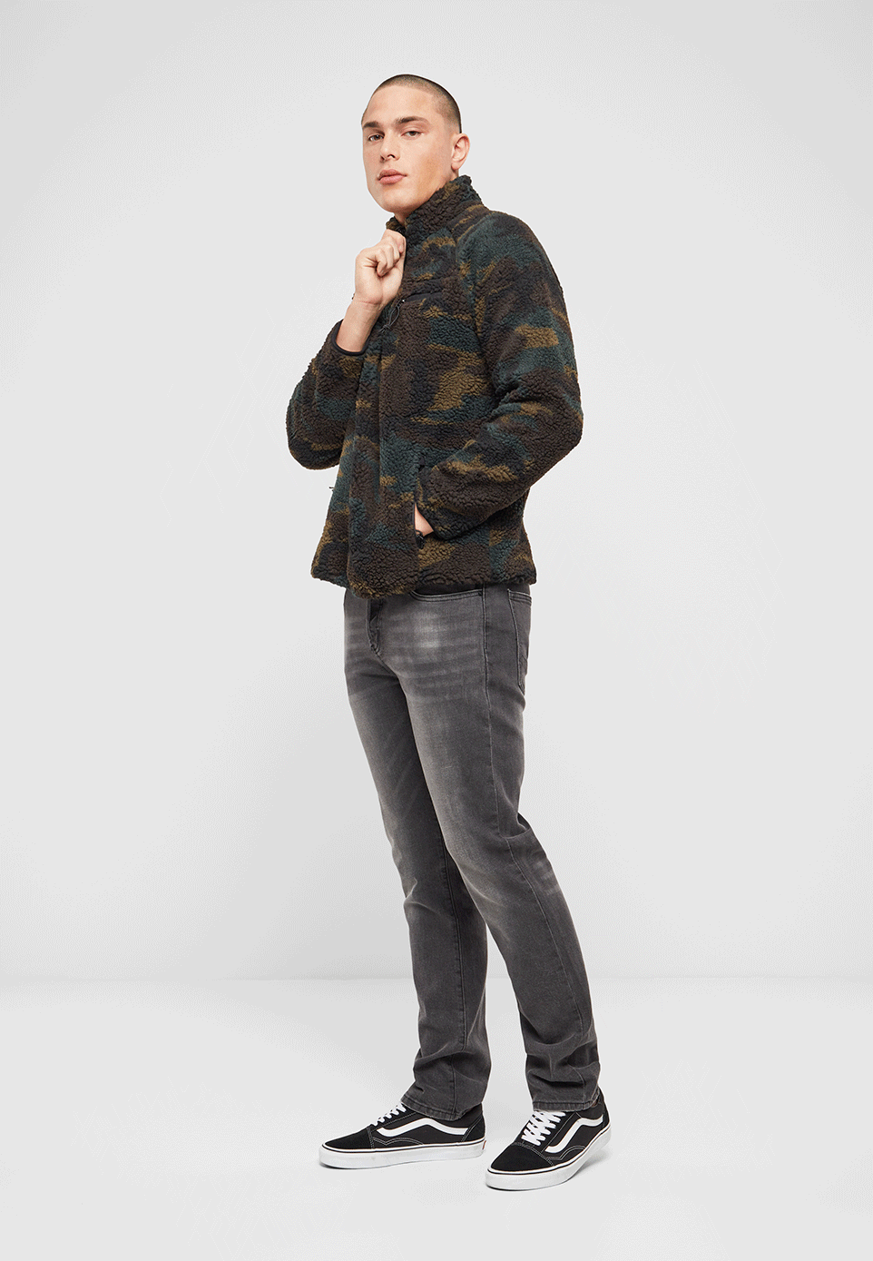 Hanorac Teddyfleece Troyer Woodland Brandit - Caldura si Mobilitate