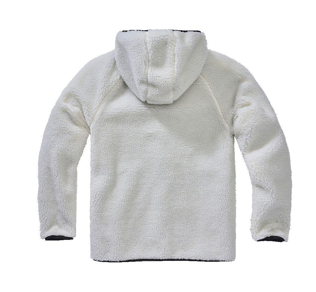 Hanorac Teddyfleece Worker Alb Brandit - Caldura si Mobilitate
