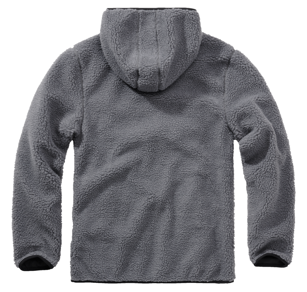 Hanorac Teddyfleece Worker Anthracite Brandit - Caldura si Mobilitate
