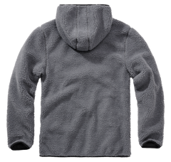 Hanorac Teddyfleece Worker Anthracite Brandit - Caldura si Mobilitate