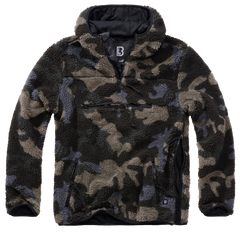 Hanorac Teddyfleece Worker Dark Camo Brandit - Caldura si Mobilitate
