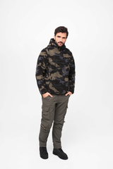 Hanorac Teddyfleece Worker Dark Camo Brandit - Caldura si Mobilitate