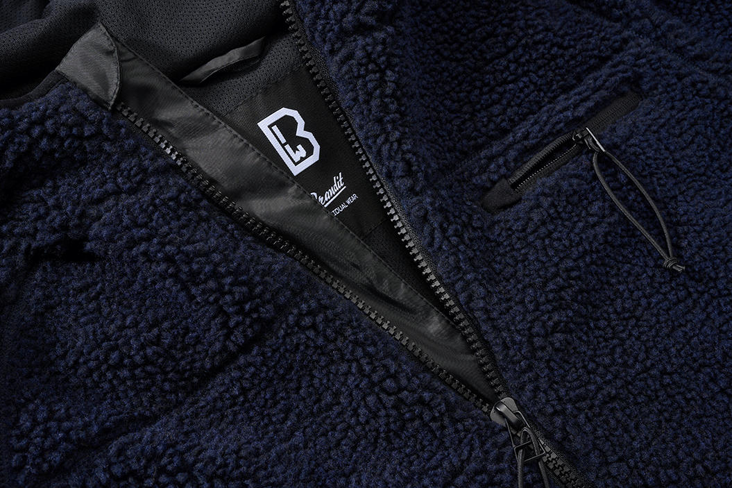Hanorac Teddyfleece Worker Navy Brandit - Caldura si Confort