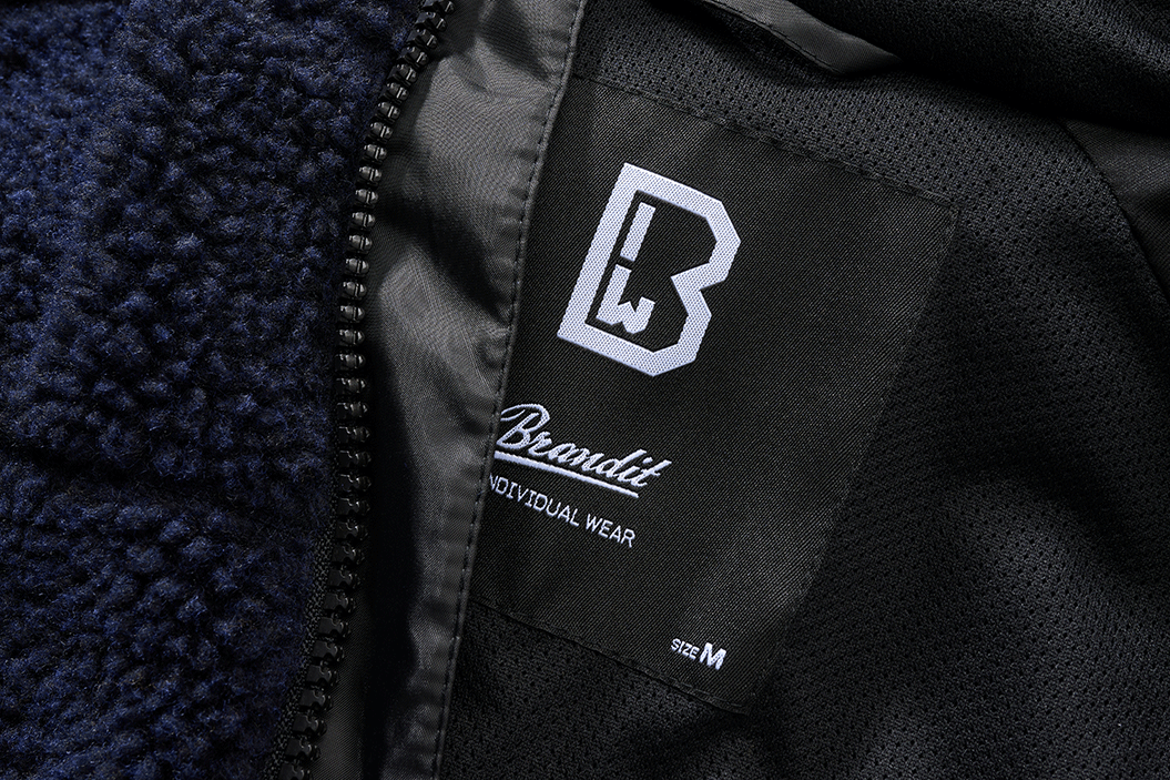 Hanorac Teddyfleece Worker Navy Brandit - Caldura si Confort