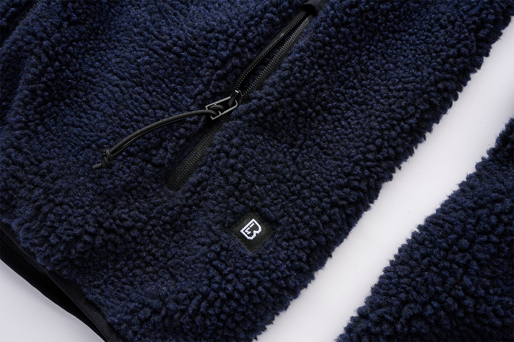 Hanorac Teddyfleece Worker Navy Brandit - Caldura si Confort
