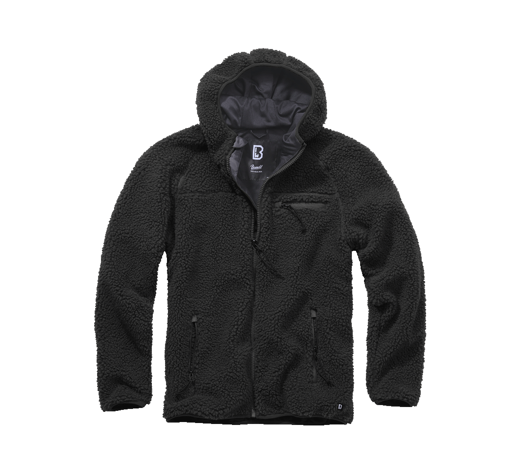 Hanorac Teddyfleece Worker Negru Brandit - Caldura si Durabilitate