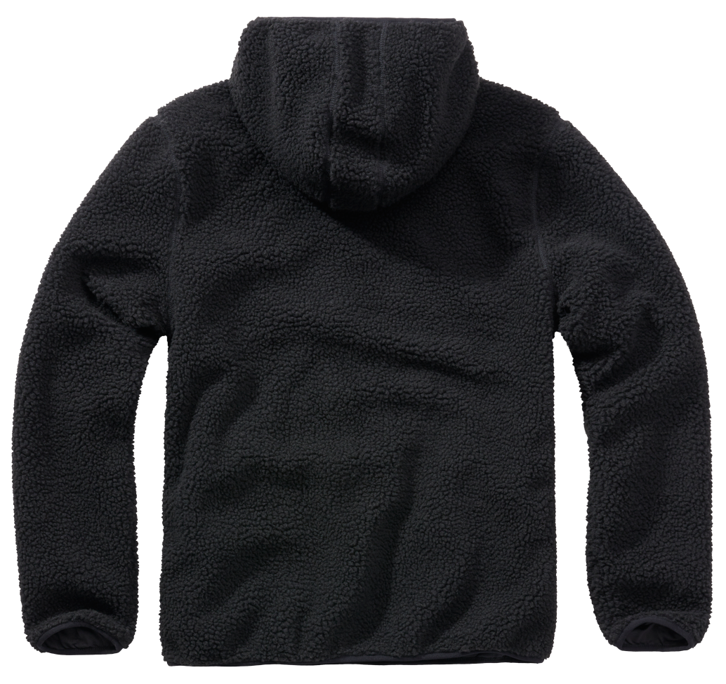 Hanorac Teddyfleece Worker Negru Brandit - Caldura si Rezistenta