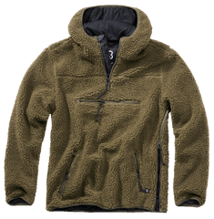 Hanorac Teddyfleece Worker Olive Brandit - Caldura Esentiala
