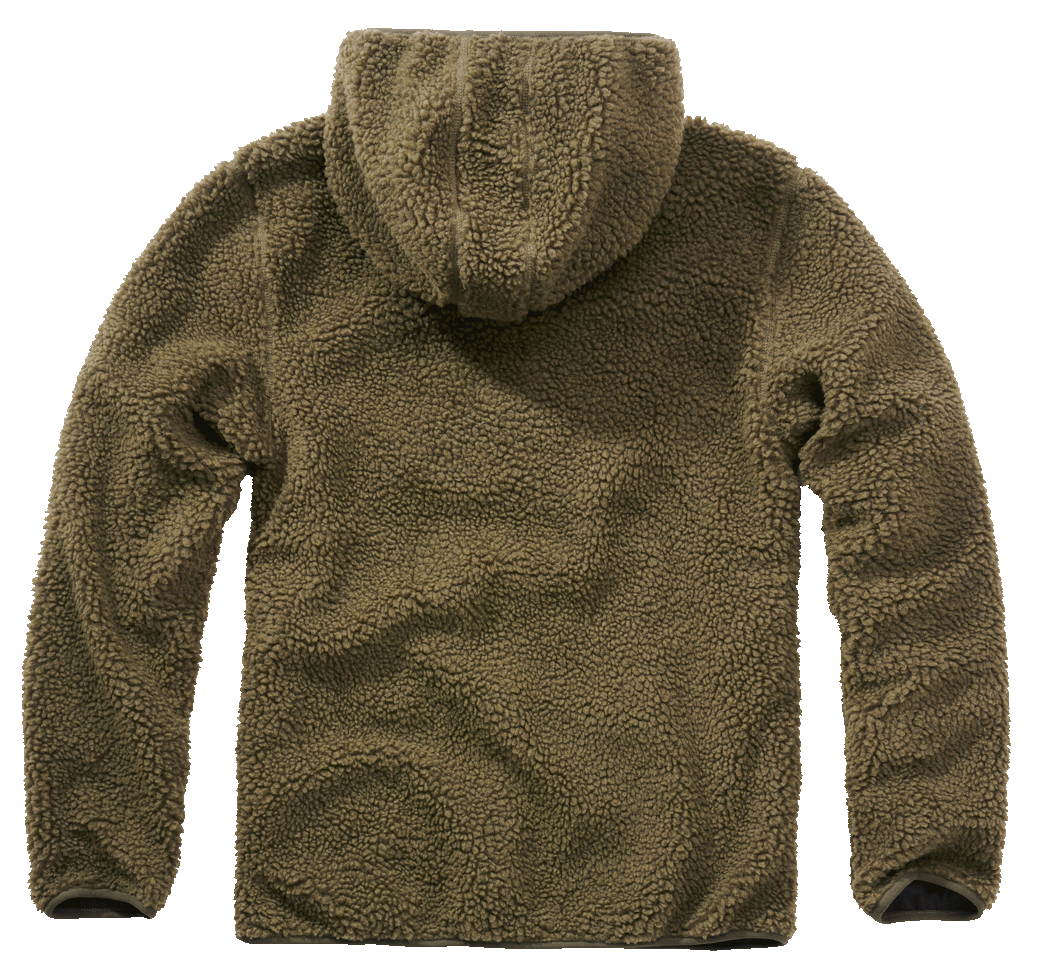 Hanorac Teddyfleece Worker Olive Brandit - Caldura Esentiala