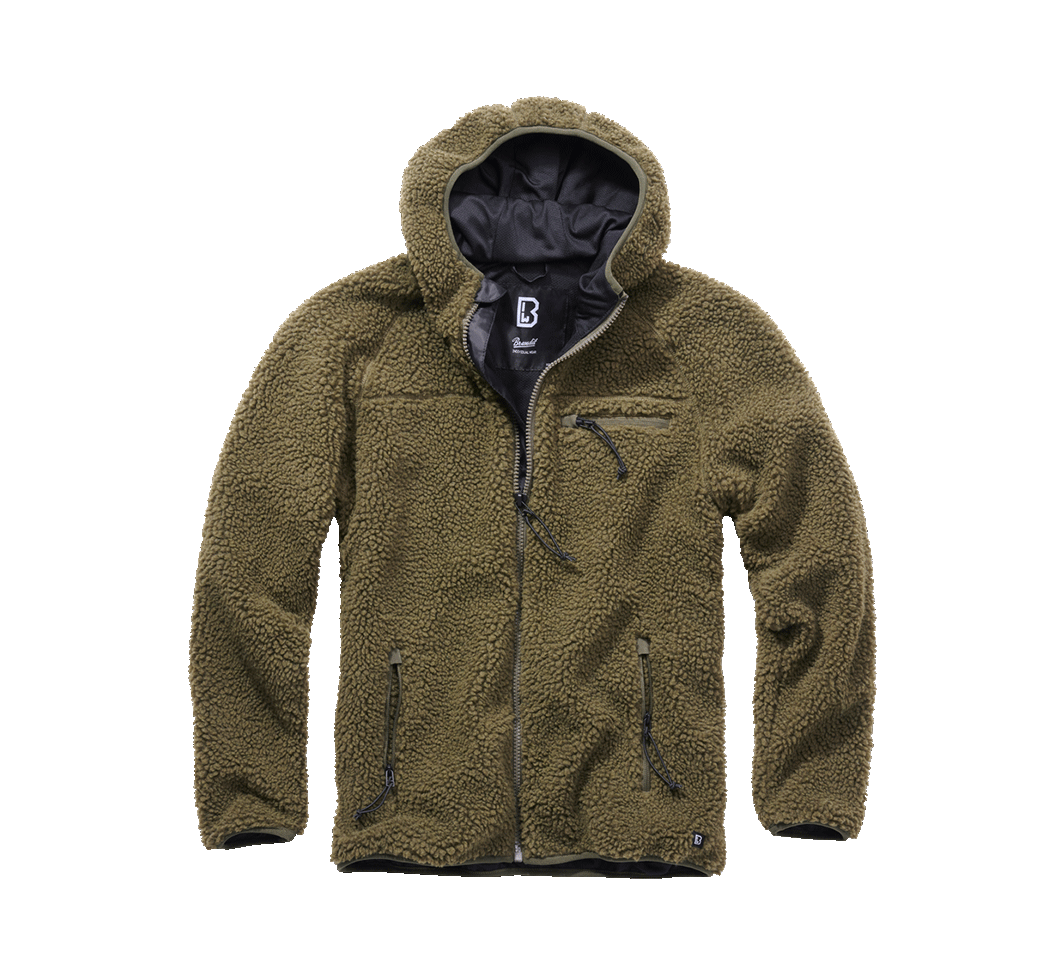 Hanorac Teddyfleece Worker Olive Brandit - Caldura si Rezistenta
