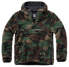 Hanorac Teddyfleece Worker Woodland Brandit - Caldura si Mobilitate
