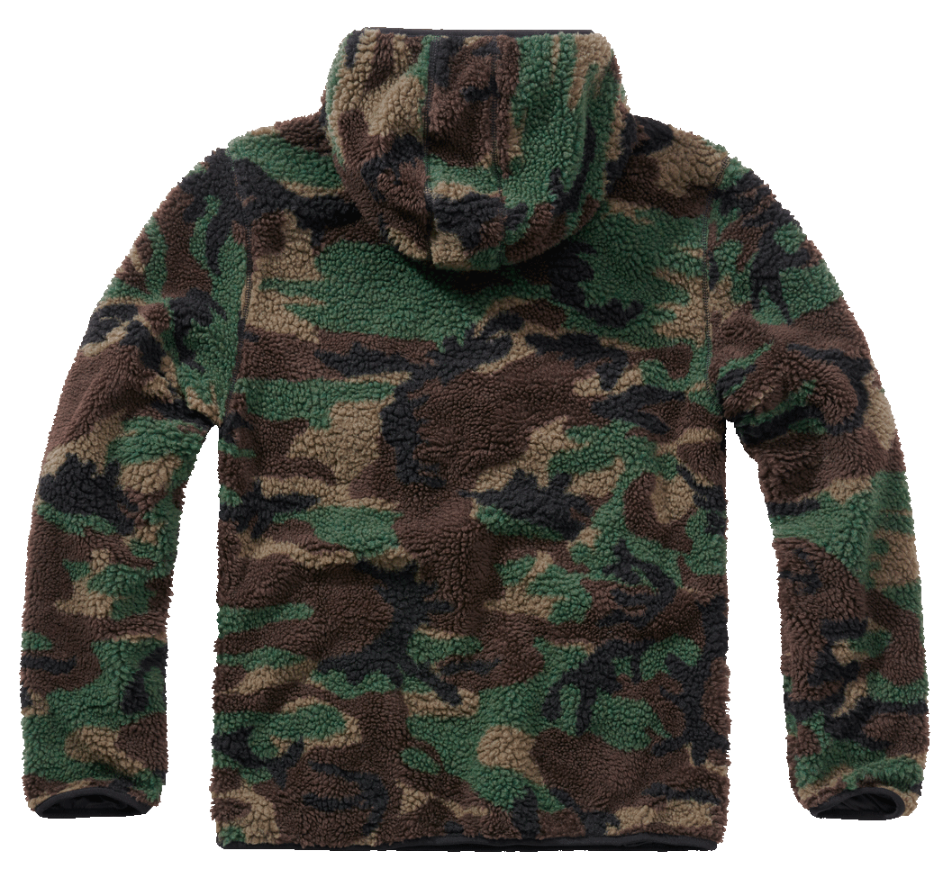 Hanorac Teddyfleece Worker Woodland Brandit - Caldura si Mobilitate