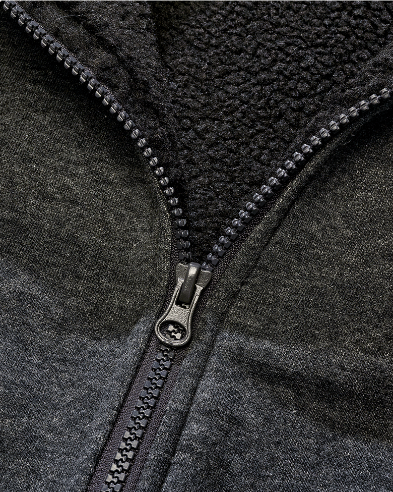 Hanorac Teddylining Black Melange Brandit - Caldura si Confort Superior