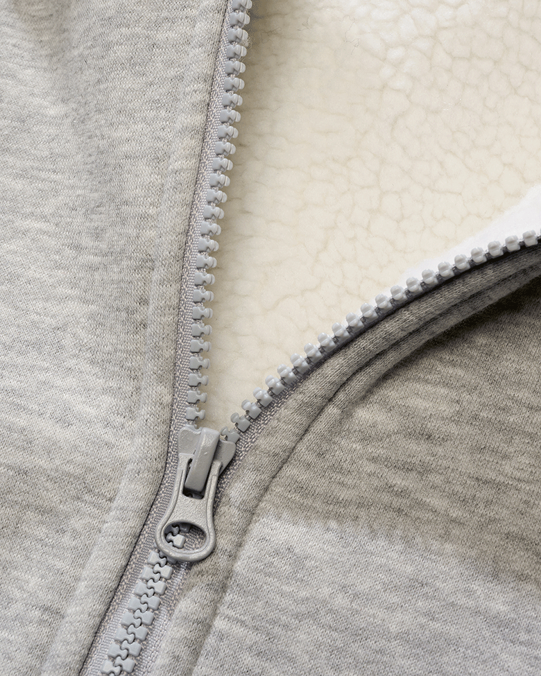 Hanorac Teddylining Grey Melange Brandit - Caldura si Stil Urban