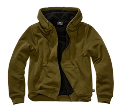 Hanorac Teddylining Olive Brandit - Caldura si Confort Superior