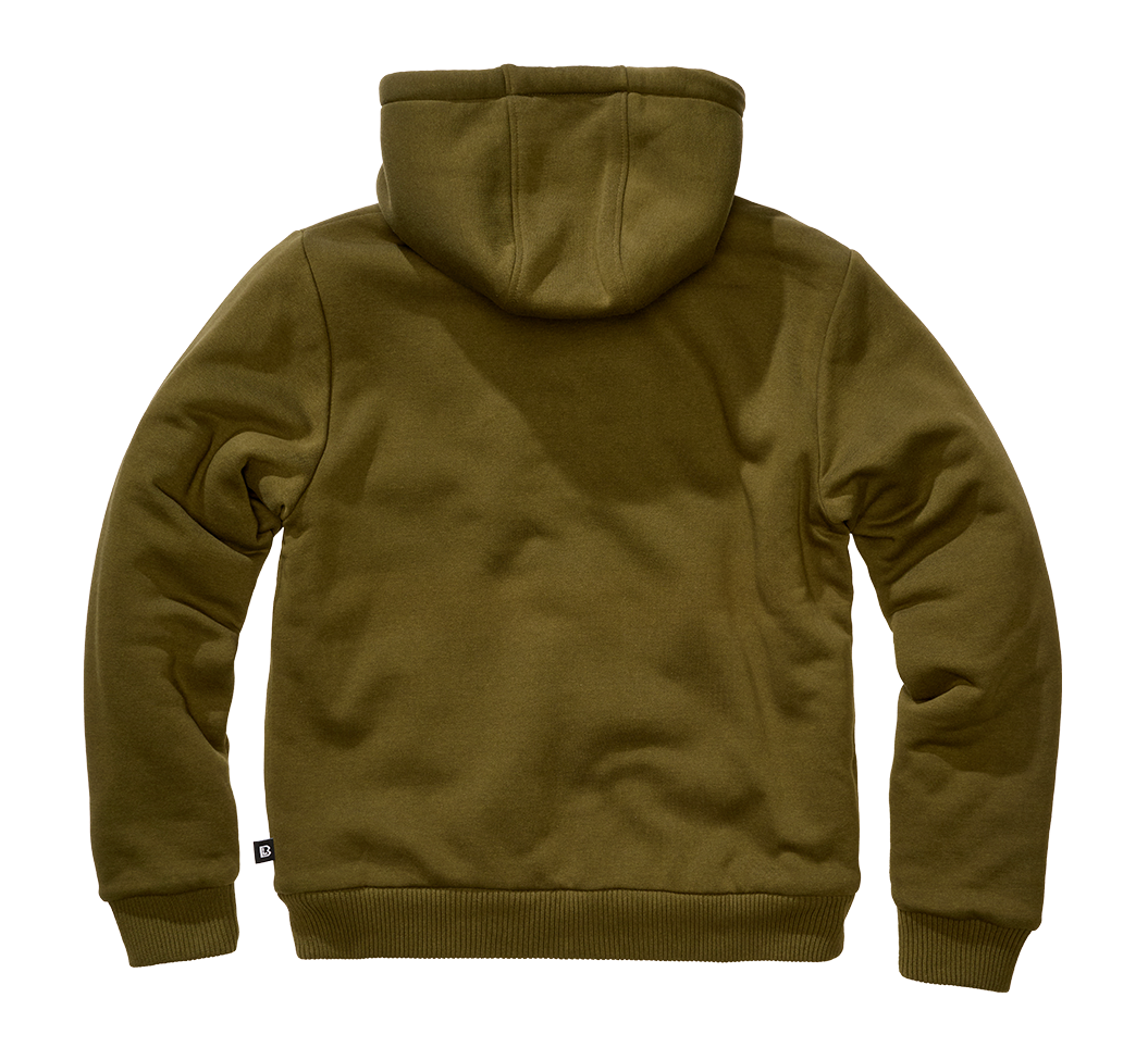 Hanorac Teddylining Olive Brandit - Caldura si Confort Superior