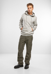 Hanorac Tom Sweathoody Grey Melange Brandit - Caldura si Mobilitate
