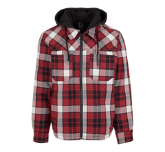Hanorac Top Heavy Twill Red Black Ch Brandit - Caldura si Rezistenta