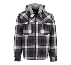 Hanorac Top Heavy Twill White Black Ch Brandit - Durabilitate si Stil