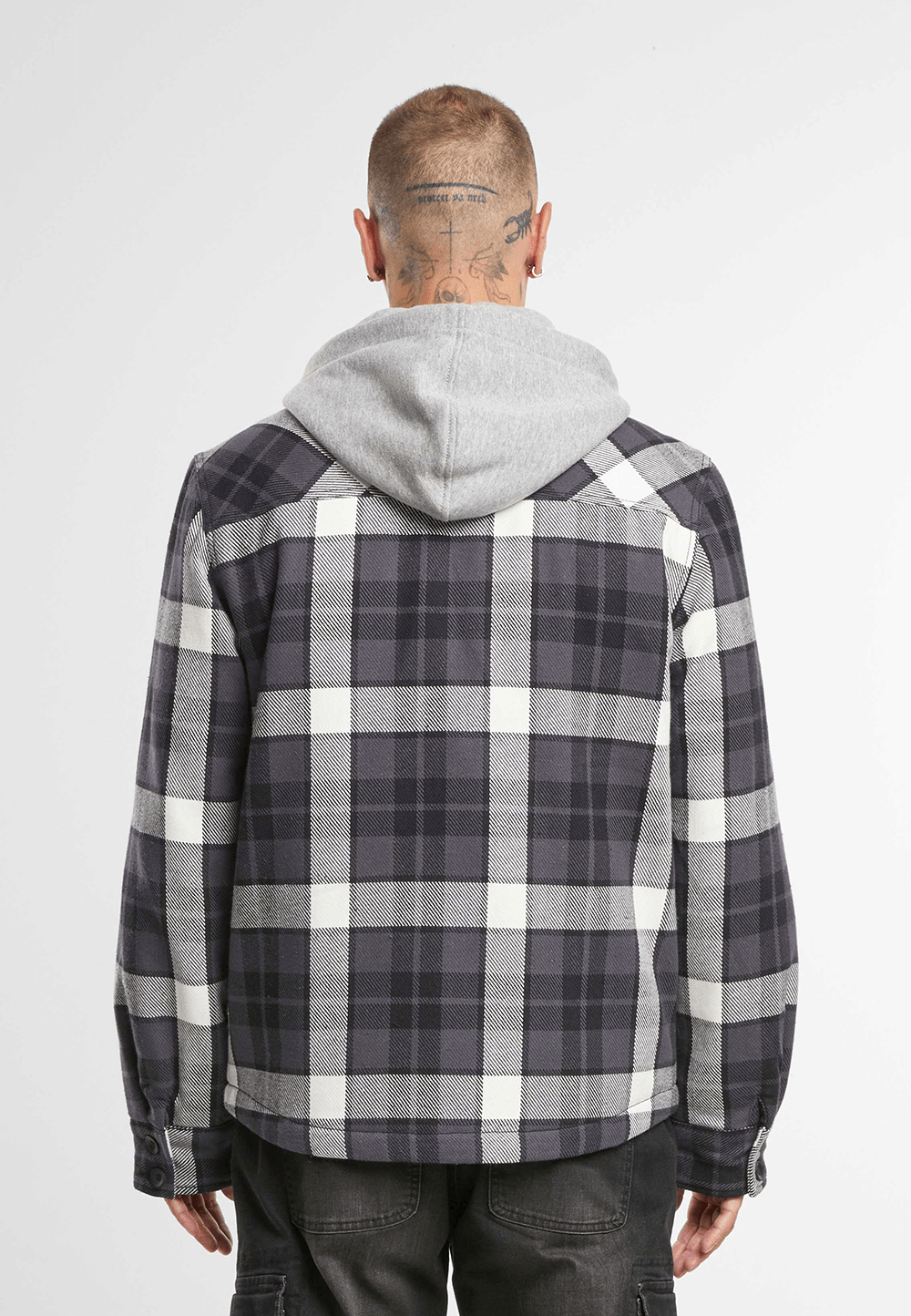 Hanorac Top Heavy Twill White Black Ch Brandit - Durabilitate si Stil