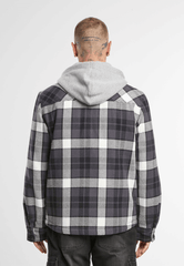 Hanorac Top Heavy Twill White Black Ch Brandit - Durabilitate si Stil