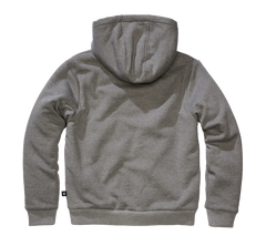 Hanorac Trening Teddylining Dark Grey Melange Brandit - Caldura si Confort