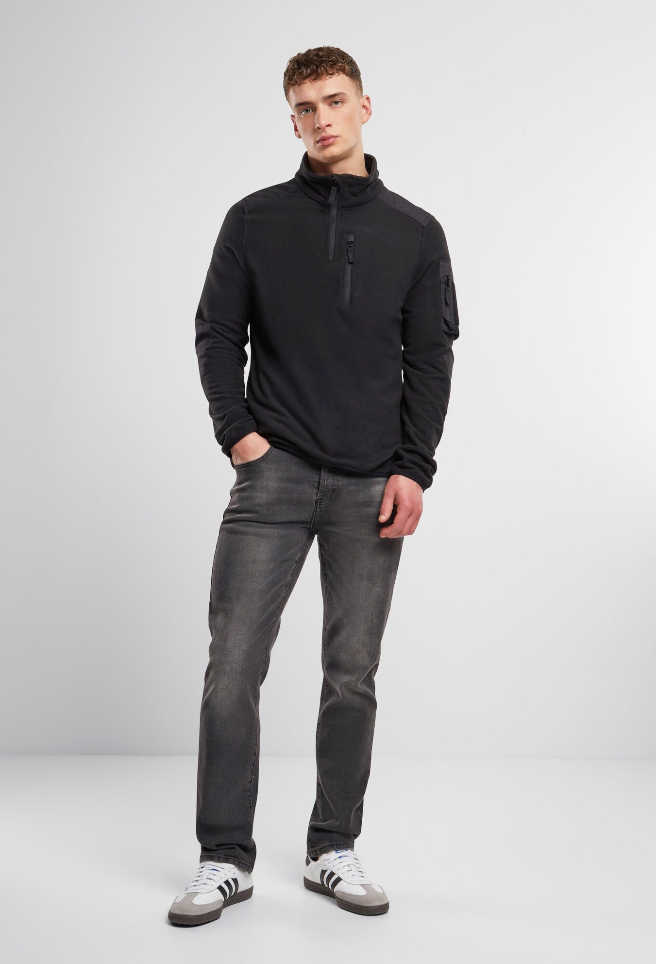 Hanorac Troyer Ripstop Negru Brandit - Caldura si Mobilitate