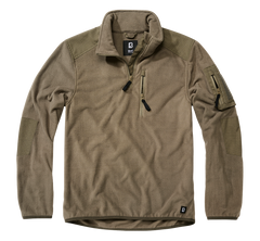 Hanorac Troyer Ripstop Olive Brandit - Caldura si Mobilitate