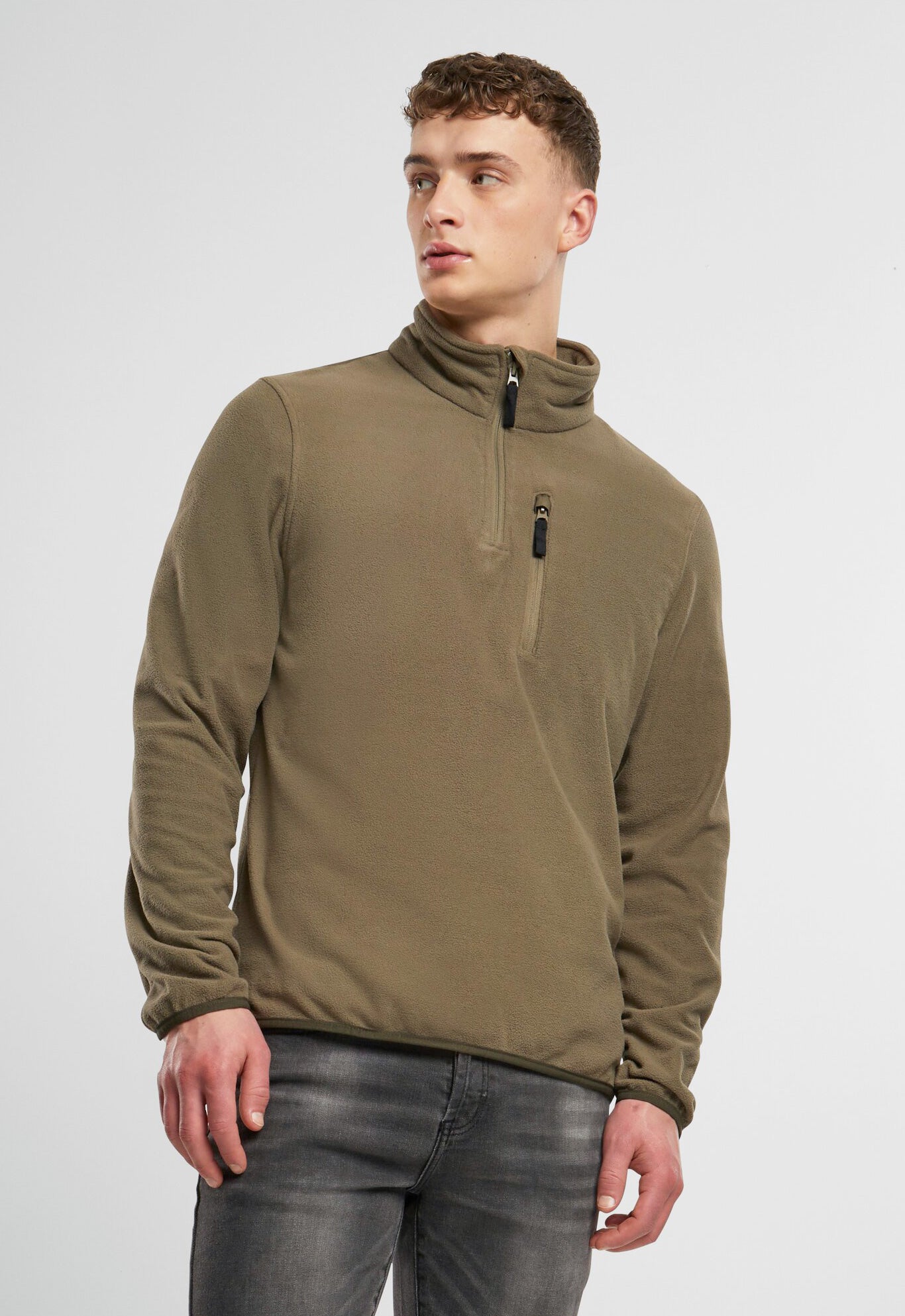 Hanorac Troyer Ripstop Olive Brandit - Caldura si Mobilitate
