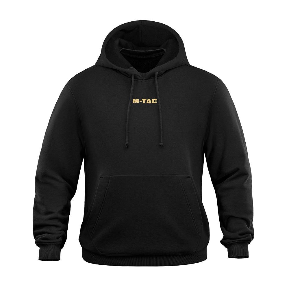 Hanorac Worn to the Bone M-Tac - Negru, Oversize