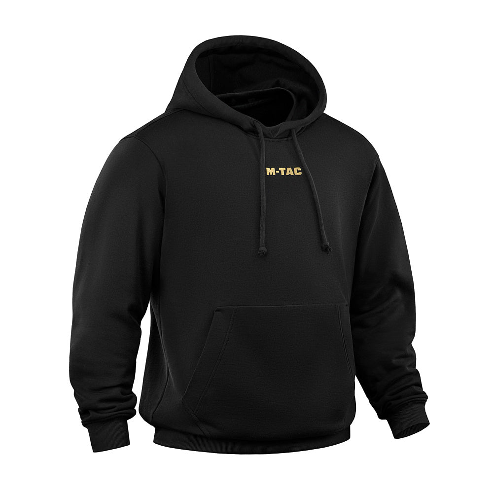 Hanorac Worn to the Bone M-Tac - Negru, Oversize