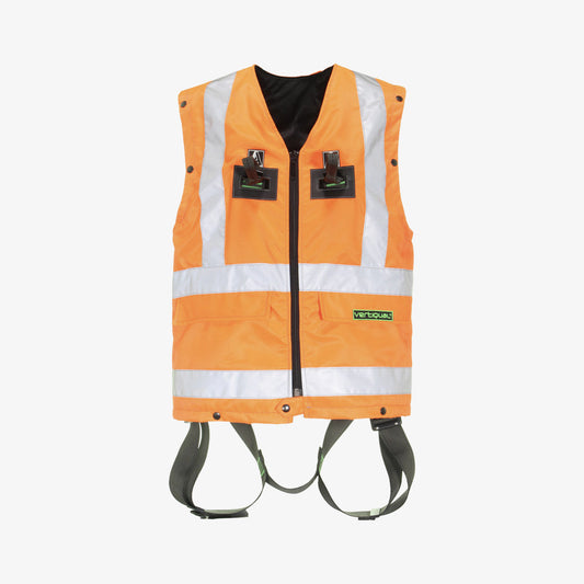 Harnașament de bază cu vestă Hi-Vis Highlight Auto Safety Jogger - Portocaliu