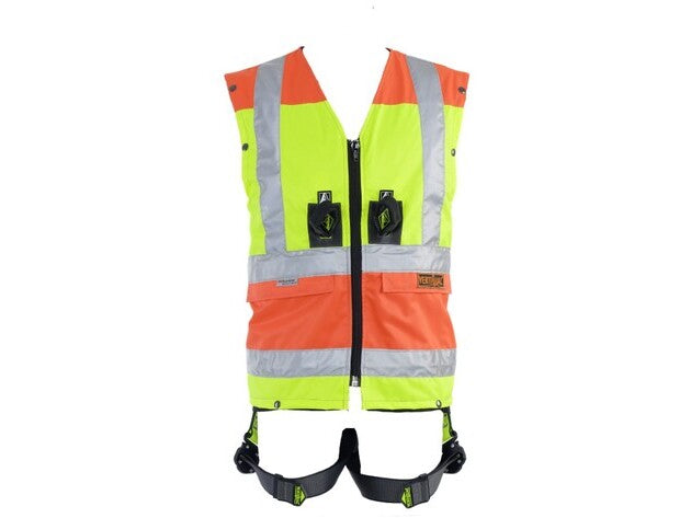 Harnașament de bază cu vestă Hi-Vis Highlight Auto Safety Jogger - Roșu