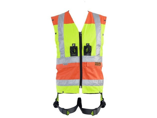 Harnașament de bază cu vestă Hi-Vis Highlight Auto Safety Jogger - Roșu