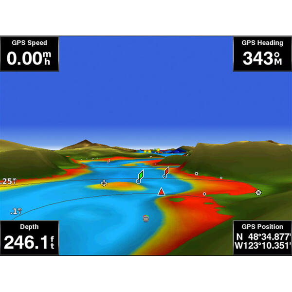 Hartă Navală Dunăre Garmin - Navigație Precisă, Detalii Topografice - 7