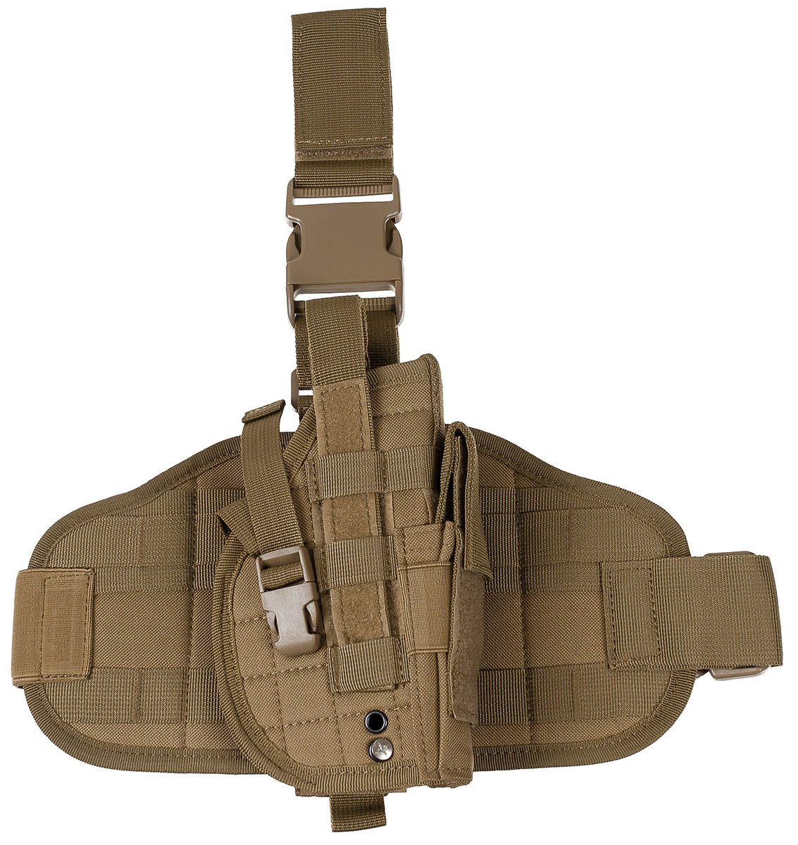 Holster de Picior Pistol Coyote Tan MFH - Dreptaci, Sistem MOLLE