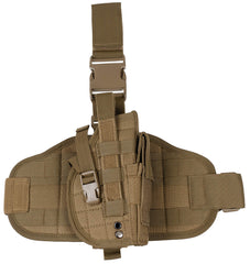 Holster de Picior Pistol Coyote Tan MFH - Dreptaci, Sistem MOLLE